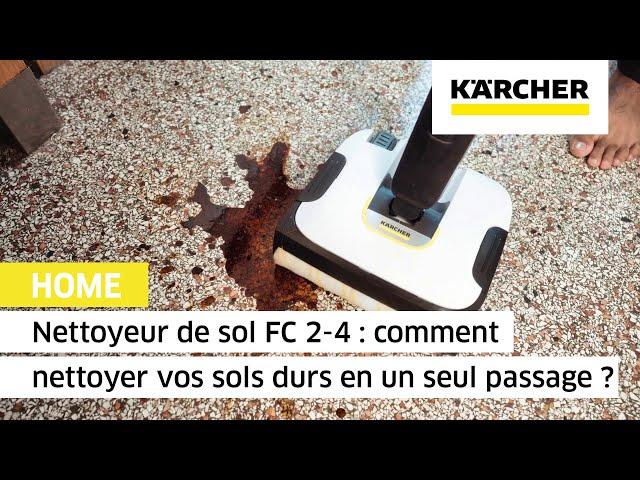 Nettoyeur de sol FC 2-4 : comment nettoyer son sol en un seul passage ? | Kärcher