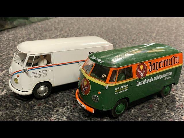 Epic VW Van slot car race #slotcars #slotcar #scalextric #jägermeister #toyscars #vw