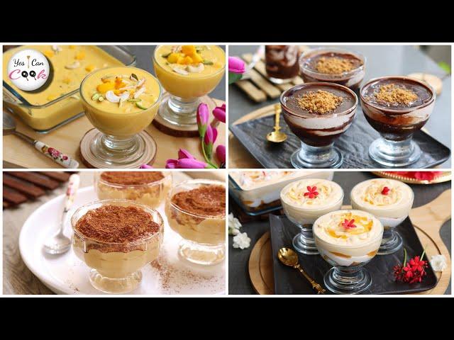 4 Special Desserts For Iftar by (YES I CAN COOK)