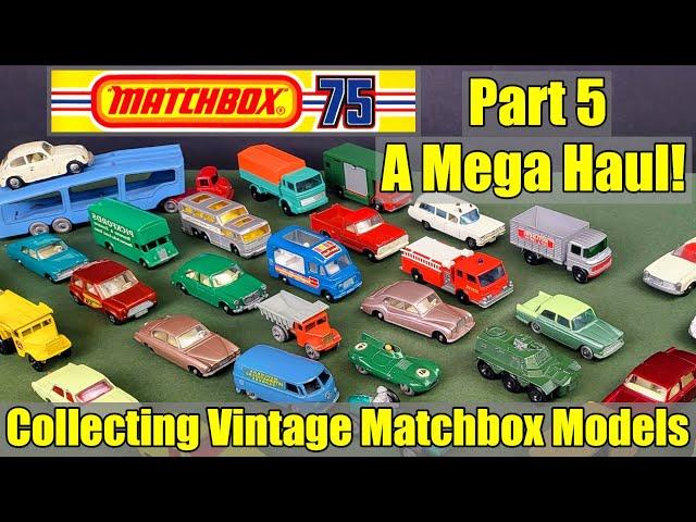 Collecting Vintage Matchbox Models - 1 to 75 - Part 5 - A Mega Haul!