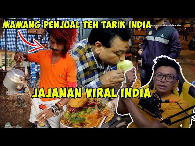 TEH TARIK PALING LARIS DI PRINDAVAR | JAJANAN VIRAL INDIA | AYA IBRAHIM REACTION