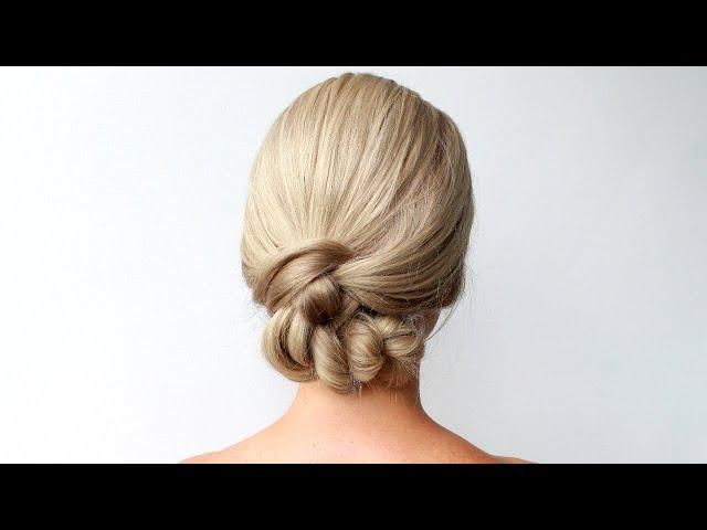   DIY THE PERFECT LOW BUN UPDO      by Another Braid