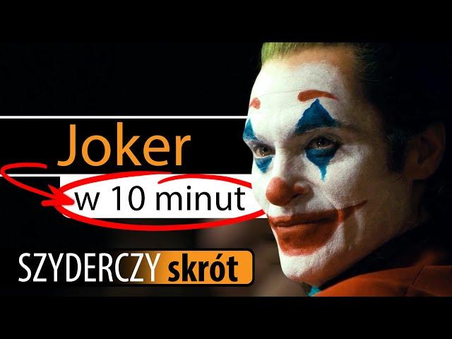 JOKER w 10 minut | Szyderczy Skrót