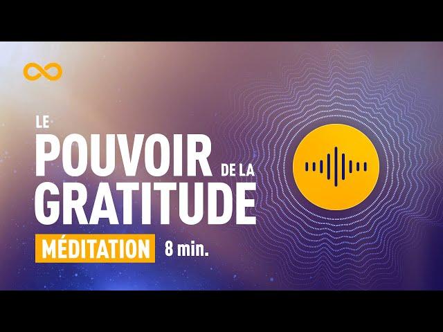 COHÉRENCE CARDIAQUE 8 MIN : LE POUVOIR DE LA GRATITUDE -  (MÉDITATION SANTÉ - HEALING)