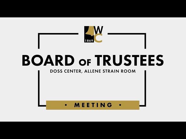 2-13-25 Weatherford College Board of Trustees Meeting