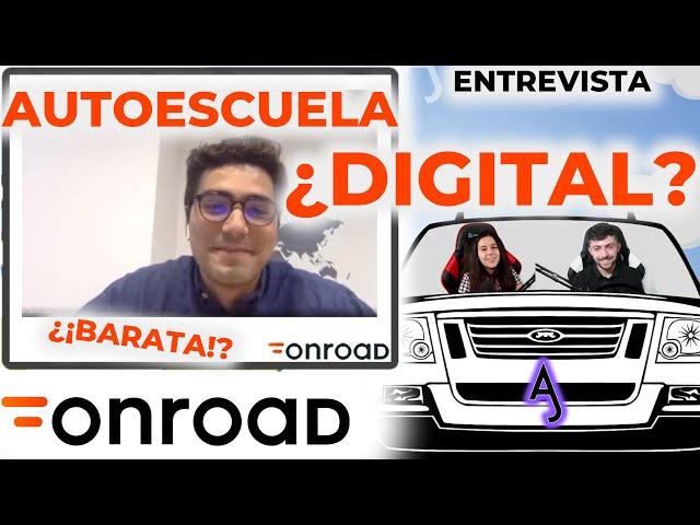 ¿Qué es una AUTOESCUELA DIGITAL? | Entrevista ONROAD | AJ