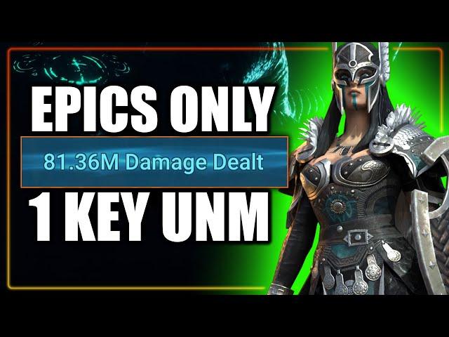 EPIC CHAMPS WRECK THE CLAN BOSS !! NO UNKILLABLE 1 KEY UNM !! Raid: Shadow Legends