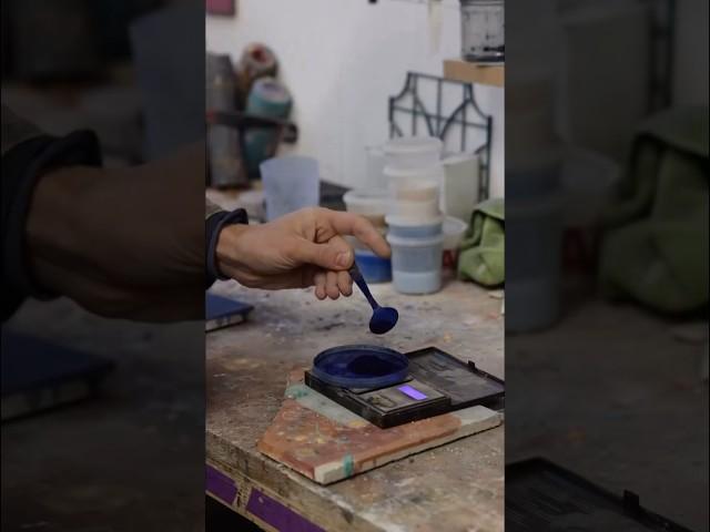 Tile making with Cesar Bazaar in Paris! 