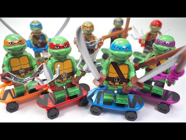 LEGO Teenage Mutant Ninja Turtles: Mutant Mayhem Unofficial Lego Minifigures