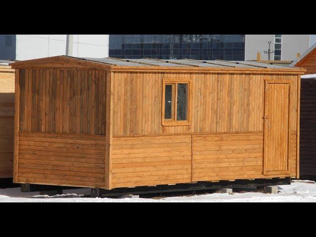 Бытовка с прихожей, дачная "Тик". Цена 38 300р.  ( Бытовки бани в СПб )