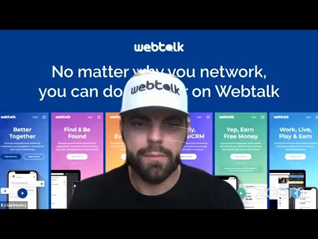 WebTalk Overview Hosted By RJ Garbowicz, WebTalk CEO