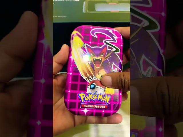 Awesome Pokemon TIN BOX #shorts #youtubeshorts #pokemon #shortsvideo #shortvideo #ytshorts #short