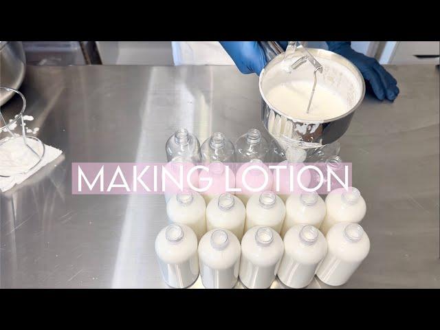 Making Lotion From Scratch