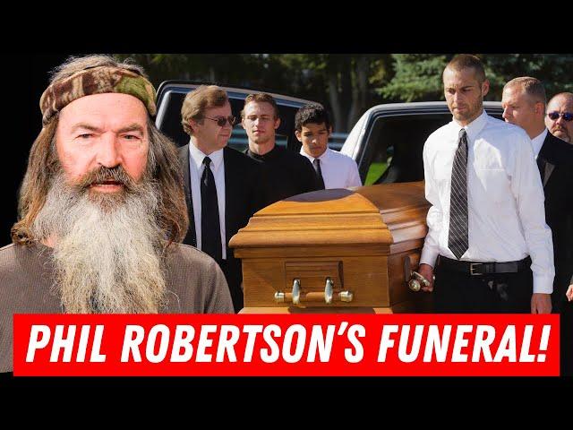 At 79, Duck Dynasty Star Phil Robertson FINALLY Funeral Service Moments
