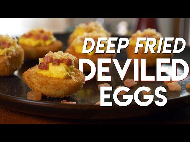 Food Experiment - DEEP FRIED Deviled Eggs | Everyday Eats with Michele