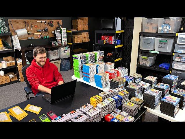 How I Sold $3 Million of Video Games from my Basement