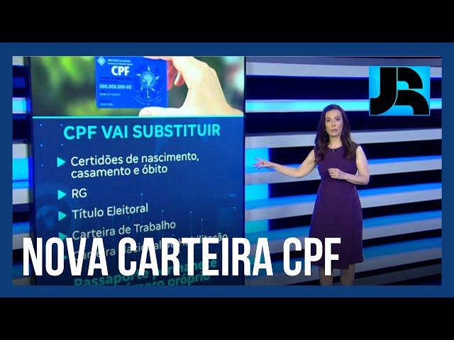 JR Dinheiro: Entenda a nova carteira de identidade nacional e o que muda com a numeração unificada