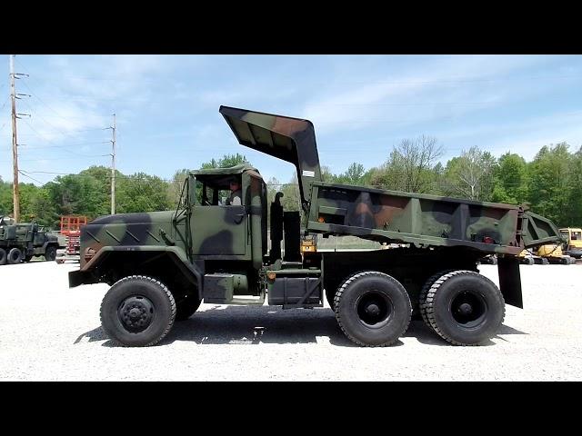 1985 M929A1 military dump truck 2010 rebuild C&C Equipment