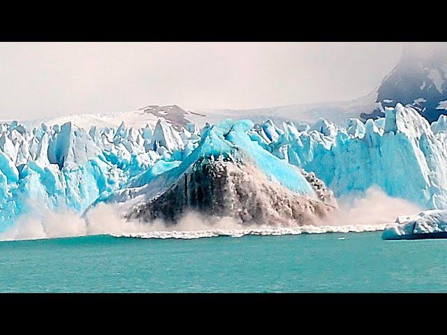 5 MOST Incredible Glacier Calving Videos