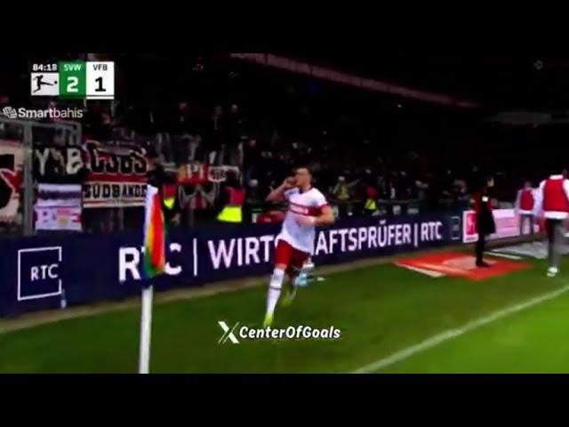 Ermedin Demirović Goal, Werder Bremen vs VfB Stuttgart (2-2) All Goals and Extended Highlights