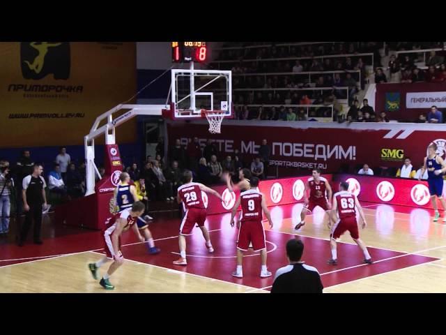 Highlights: БК "Спартак-Приморье" - БК "Химки-Подмосковье" 76 - 70