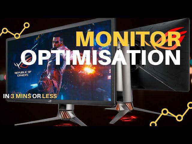 Why LIMITING FRAMERATE is better for COMPETITIVE GAMING! MONITOR OPTIMISATION & SETUP!