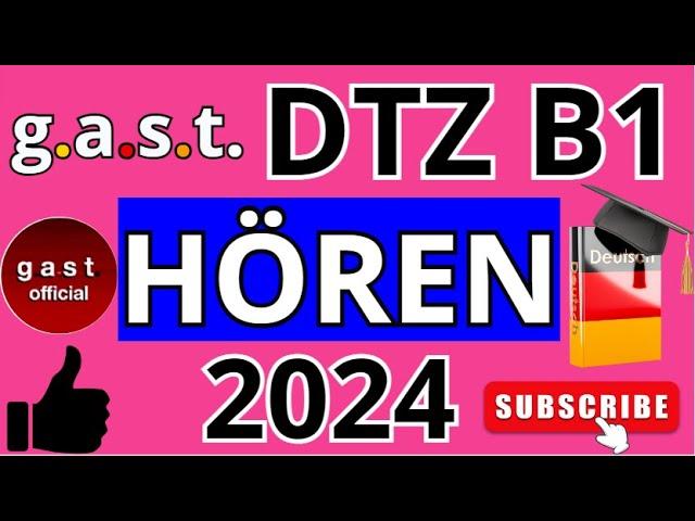 Hören 2024 B1 Prüfung Übungssatz - TELC DTZ 2024 TEST