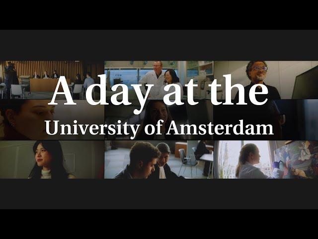 Making a difference: A Day at the University of Amsterdam