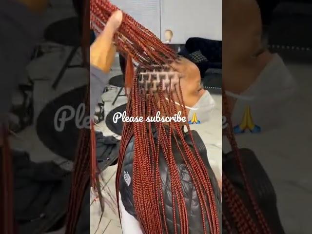 Knotless braids