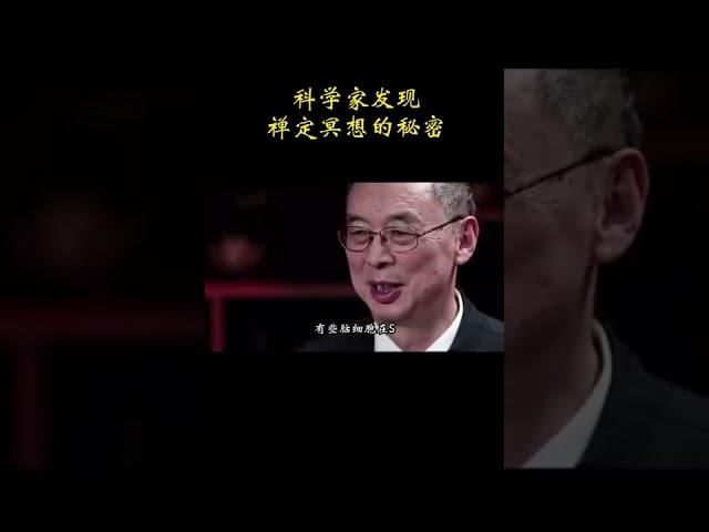 佛語禪心  科學家發現禪定冥想的秘密