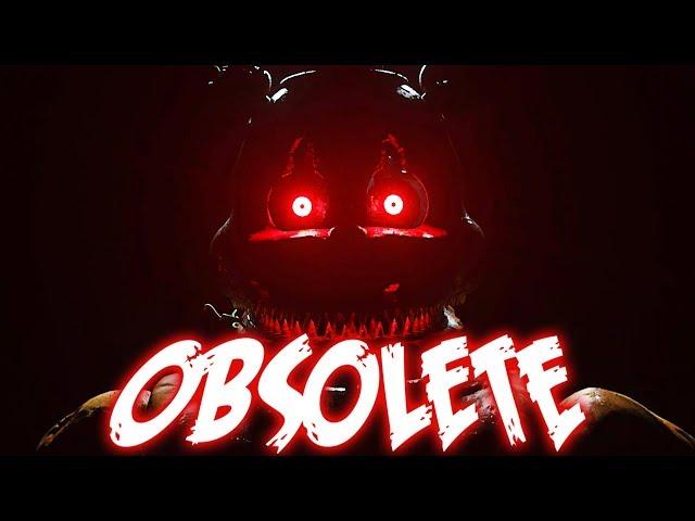 "Obsolete" - FNaF Help Wanted Song by NateWantsToBattle [FNAF ANIMATED LYRIC VIDEO]