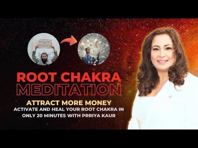 Root Chakra Guided Meditation | Muladhara Chakra Meditation | Prriya Kaur #rootchakra