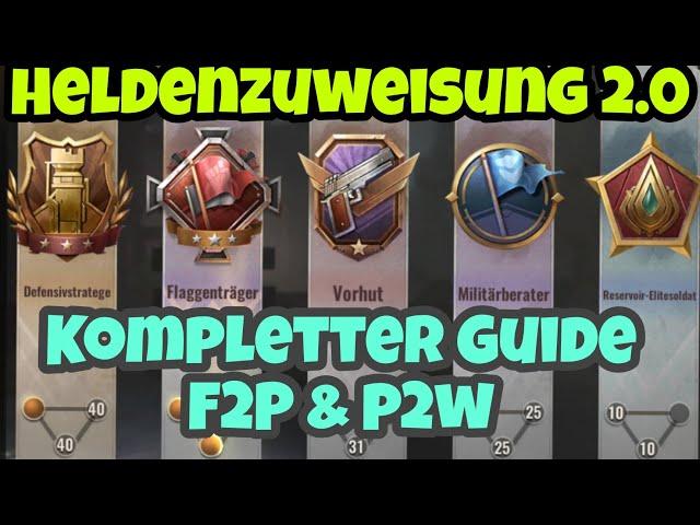 State of Survival: Heldenzuweisung 2.0 - Kompletter Guide für F2P & P2W