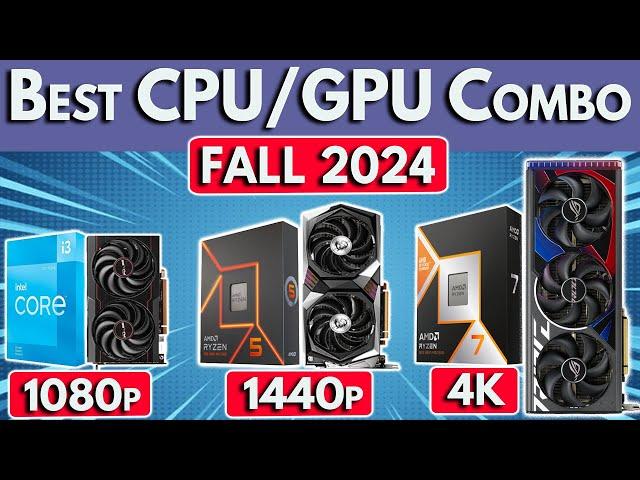 STOP Buying Bad Combos! Best CPU and GPU Combo 2024 (FALL UPDATE)