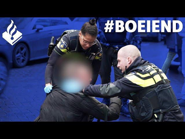 Man K.O. Geslagen | Aanhouding Verzet | Dienst met Keashia | Bureau Rotterdam