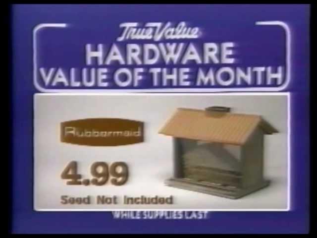 True Value Hardware Commercial November 21'st,1986