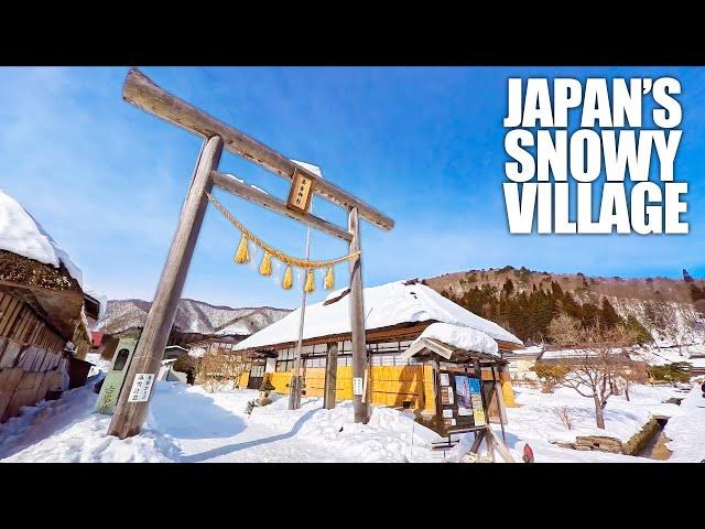 Inside Northern Japan's Snowy Winter Village