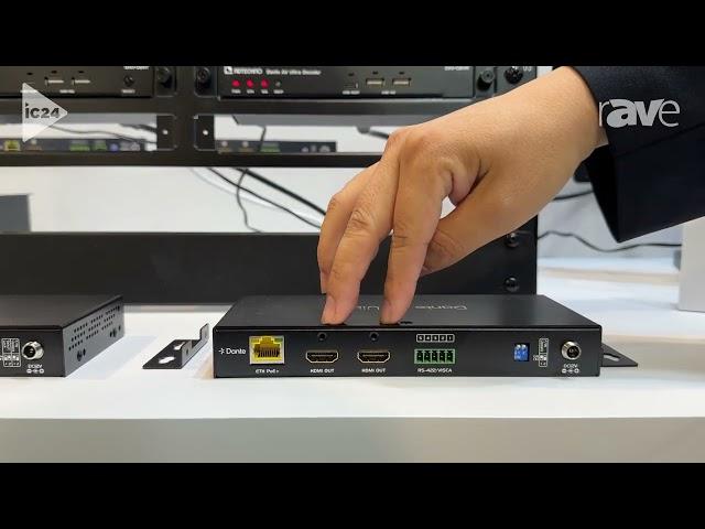 InfoComm 2024: ADTECHNO Showcases Dante AV Ultra Encoder and Decoder (DAV-02HT and DAV-02HR)