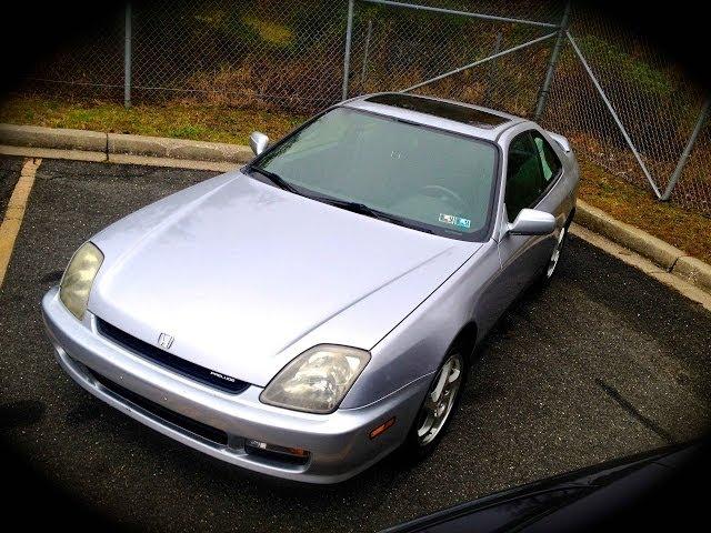 2001 Honda Prelude Start Up, Quick Tour, & Rev With Exhaust View - 92K