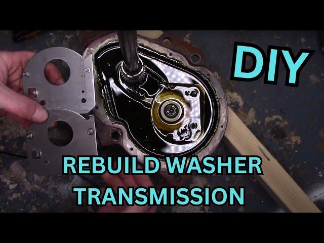 How To Rebuild A Washer Transmission  3360629, 388253 Kit Installation