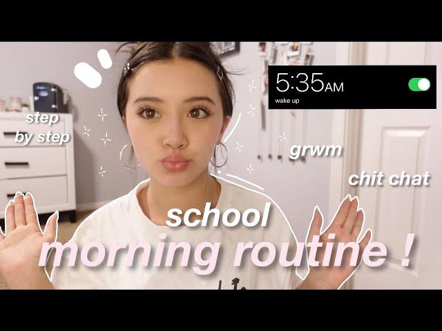 grwm: SCHOOL MORNING ROUTINE(9th grade) freshman
