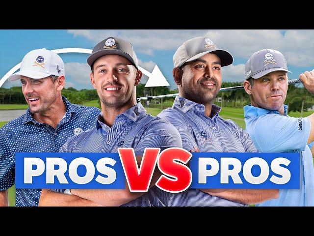 I Challenged Three Pro Golfers To A 9 Hole Match