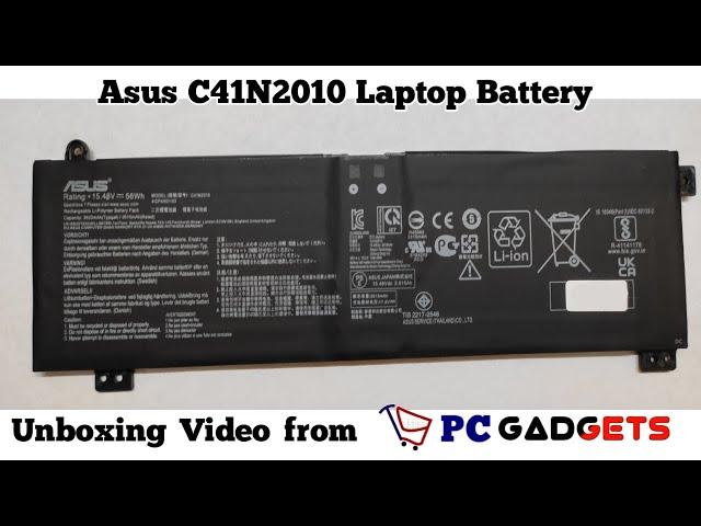 New Asus C41N2010 ROG Strix G15 G513QC G513IH Laptop Battery Unboxing video By @pcgadgets