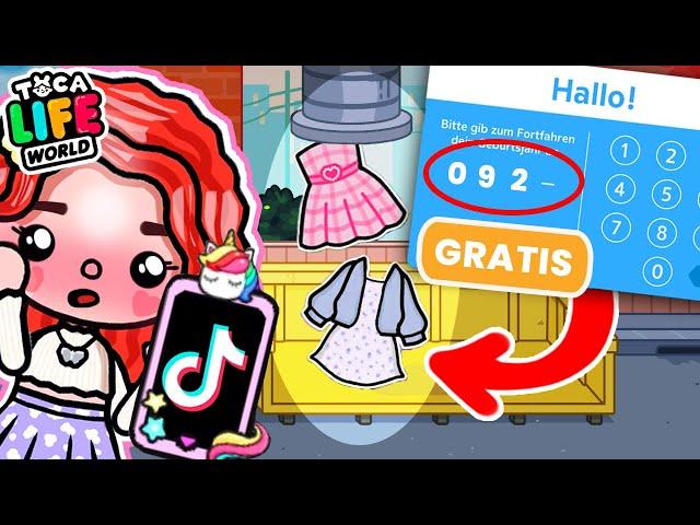 GRATIS LIFE HACKS AUS TIKTOK in TOCA BOCA! Virale Secrets in Toca Life World