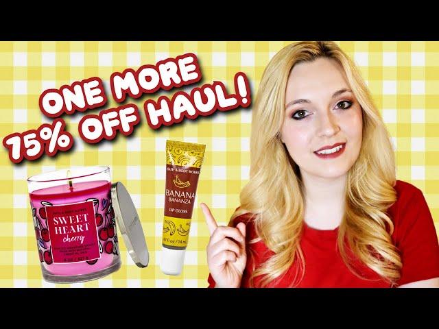 ONE MORE SEMI ANNUAL SALE 2024 HAUL | 75% Off Finds From Bath & Body Works Red Bin Sale