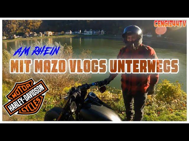 Cengiz44TV | Mit Mazo Vlogs den Rhein entlang Cruisen | Mazo und ich tauschen unsere Bikes !