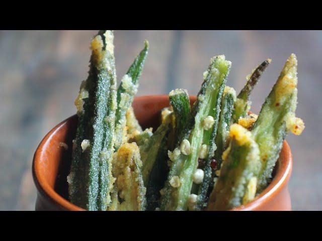 Kurkuri Bhindi Easy Recipe/Crispy Bhindi Recipe/Kurkuri Bhindi New Recipe/Bhindi Recipe