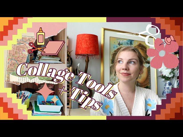 Tools to use for Collage Art | Collage Art Tips for Beginners, Best Tools for Collage Art