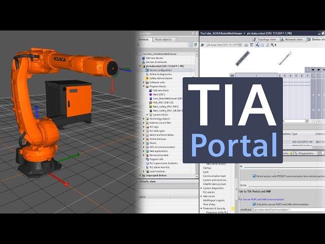 How to program your KUKA robot with mxAutomation in TIA Portal Tutorial