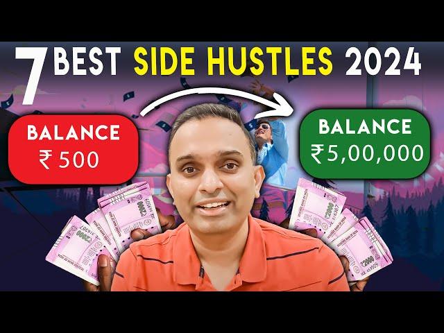 Earn Extra ₹30,000/Month with 2-4 Hours/day - 7 Best Side Hustles that actually work 2024